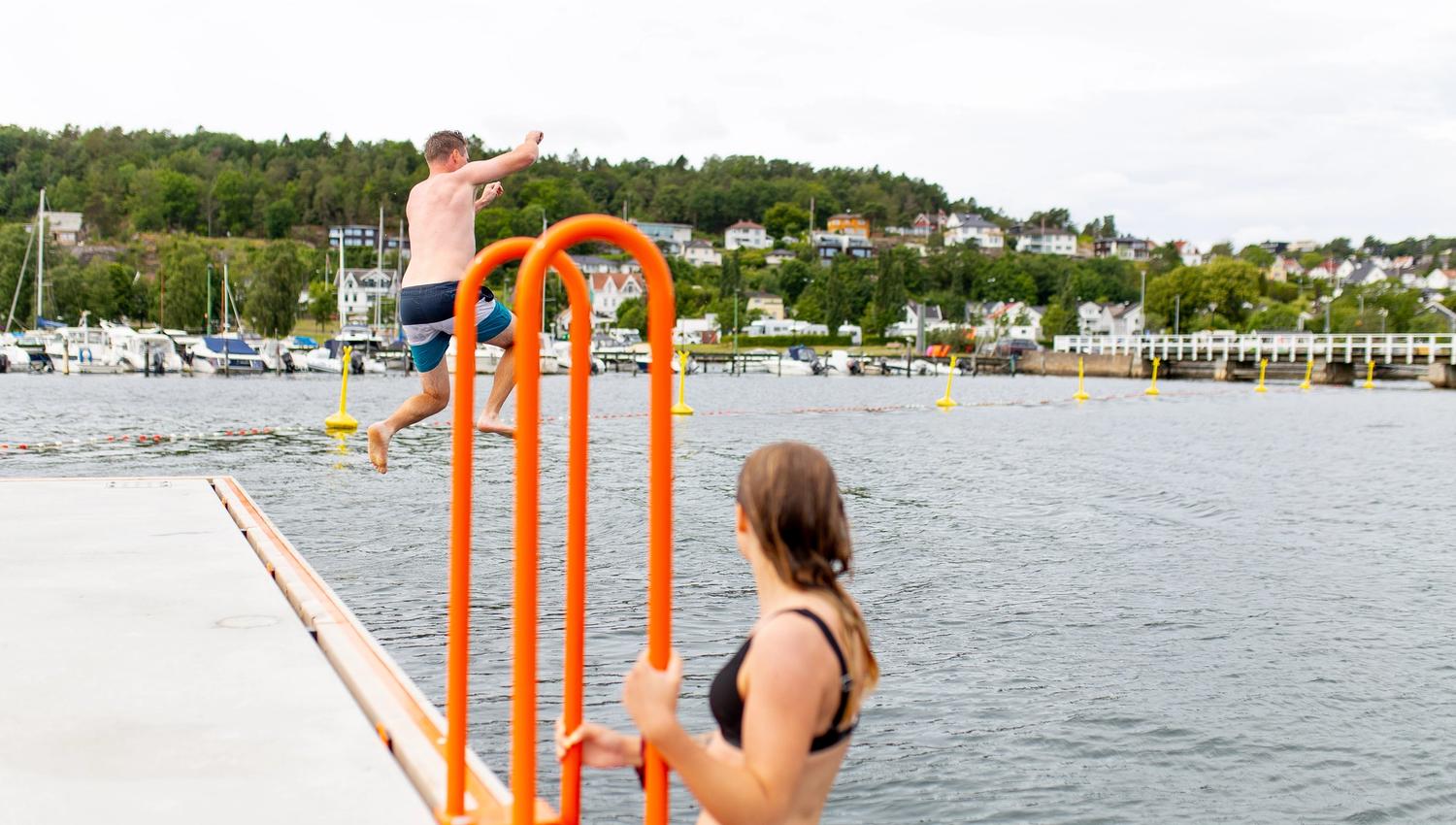 Bybadet i Sandefjord - Strømbadet