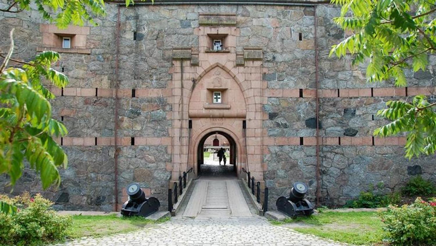 Entrance to the Oscarsborg Fortress