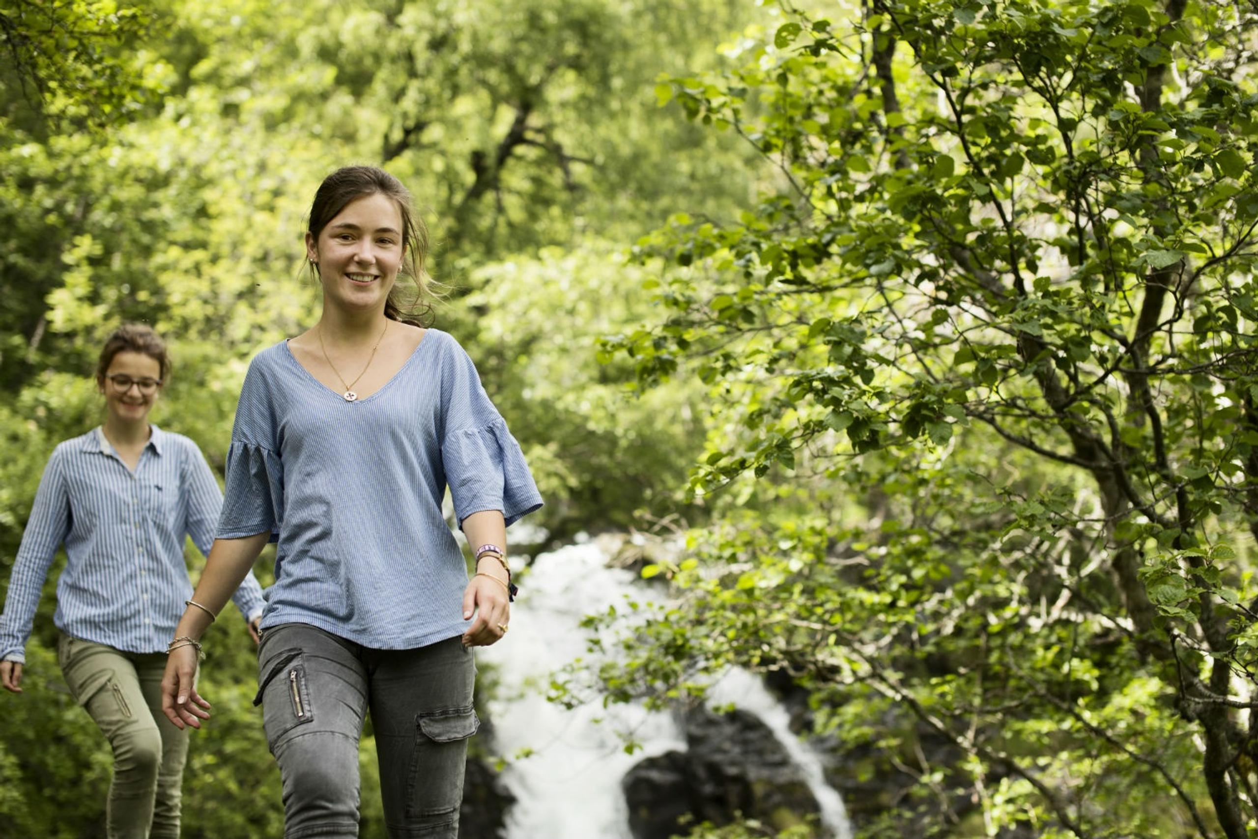 Hike To Brekkefossen Waterfall