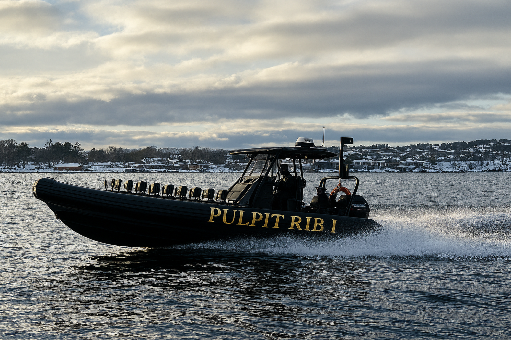 Pulpit RIB - 1,5 times tur fra Jørpeland til Lysefjorden