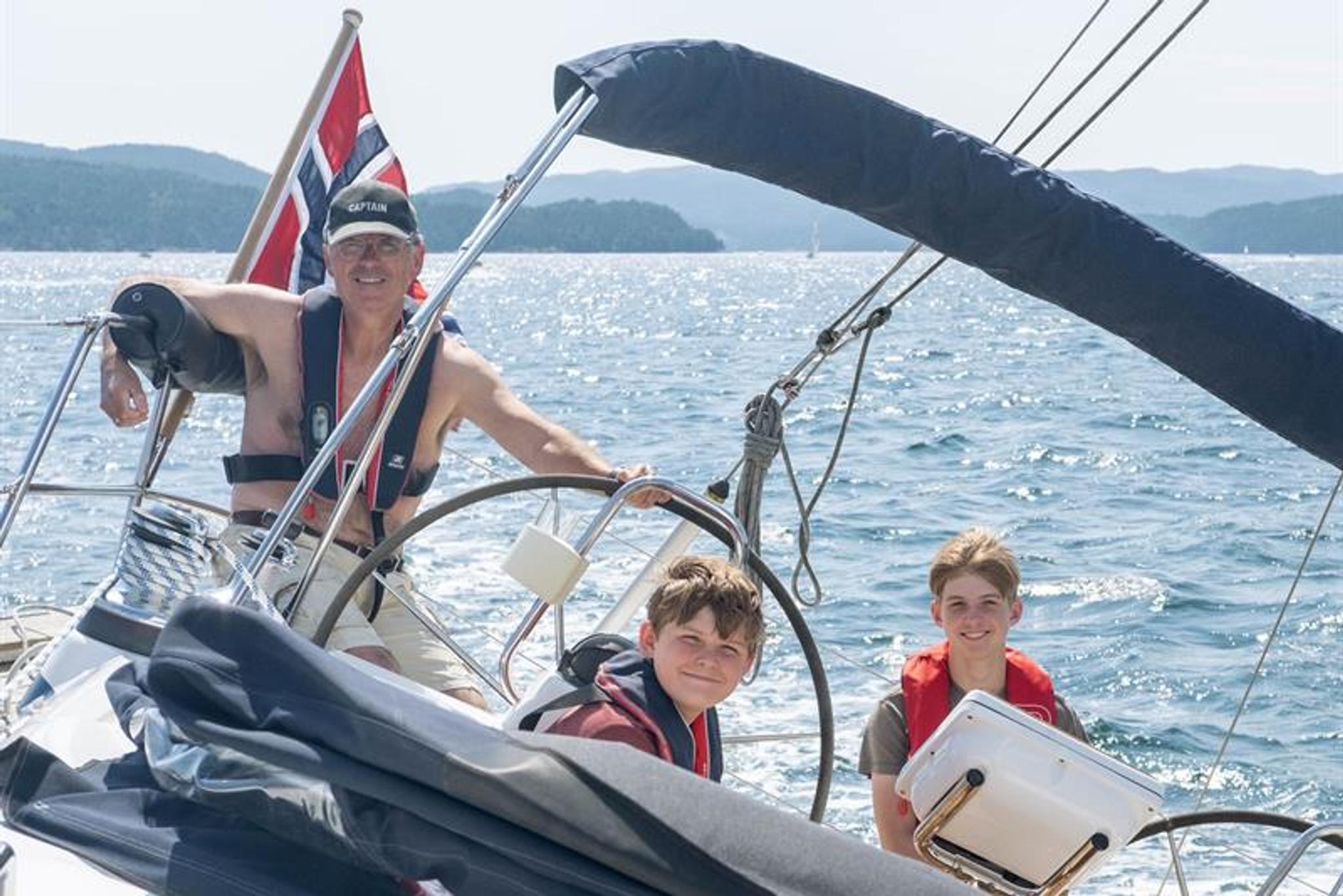 Sailing on a close reach