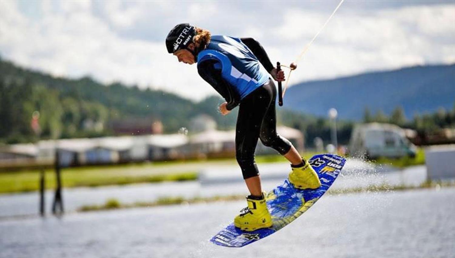 Norsjø cable park at Norsjø Ferieland