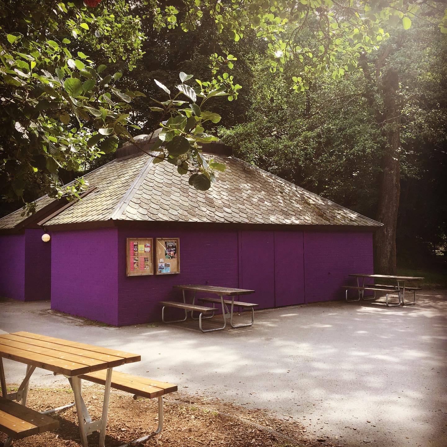 Parkkaféen in Sandvedparken