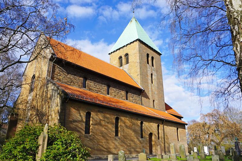 Gamle Aker kirke, the oldest church building in Oslo