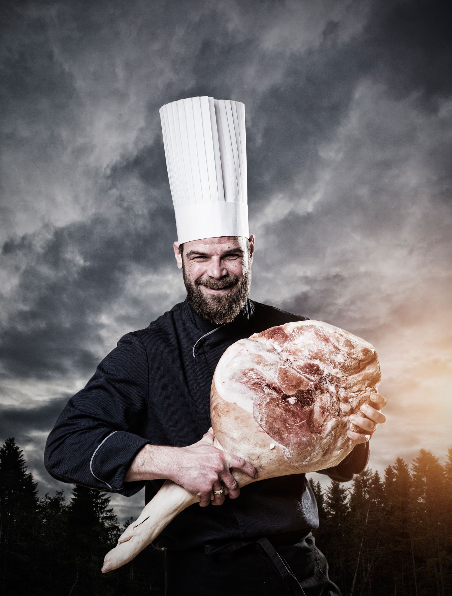 The chef at Stiklestad