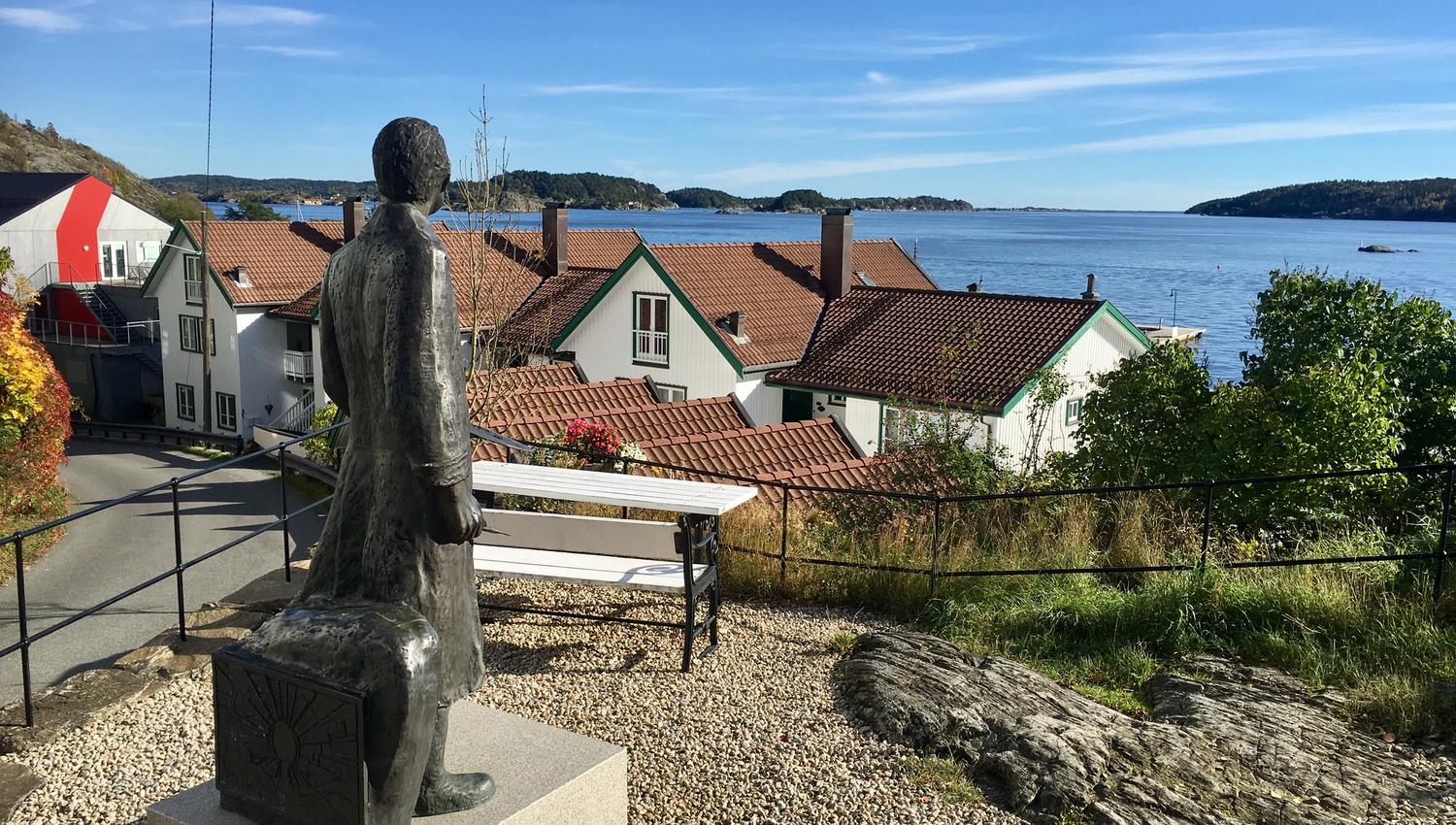 Utsikt over Kragerøfjorden.
