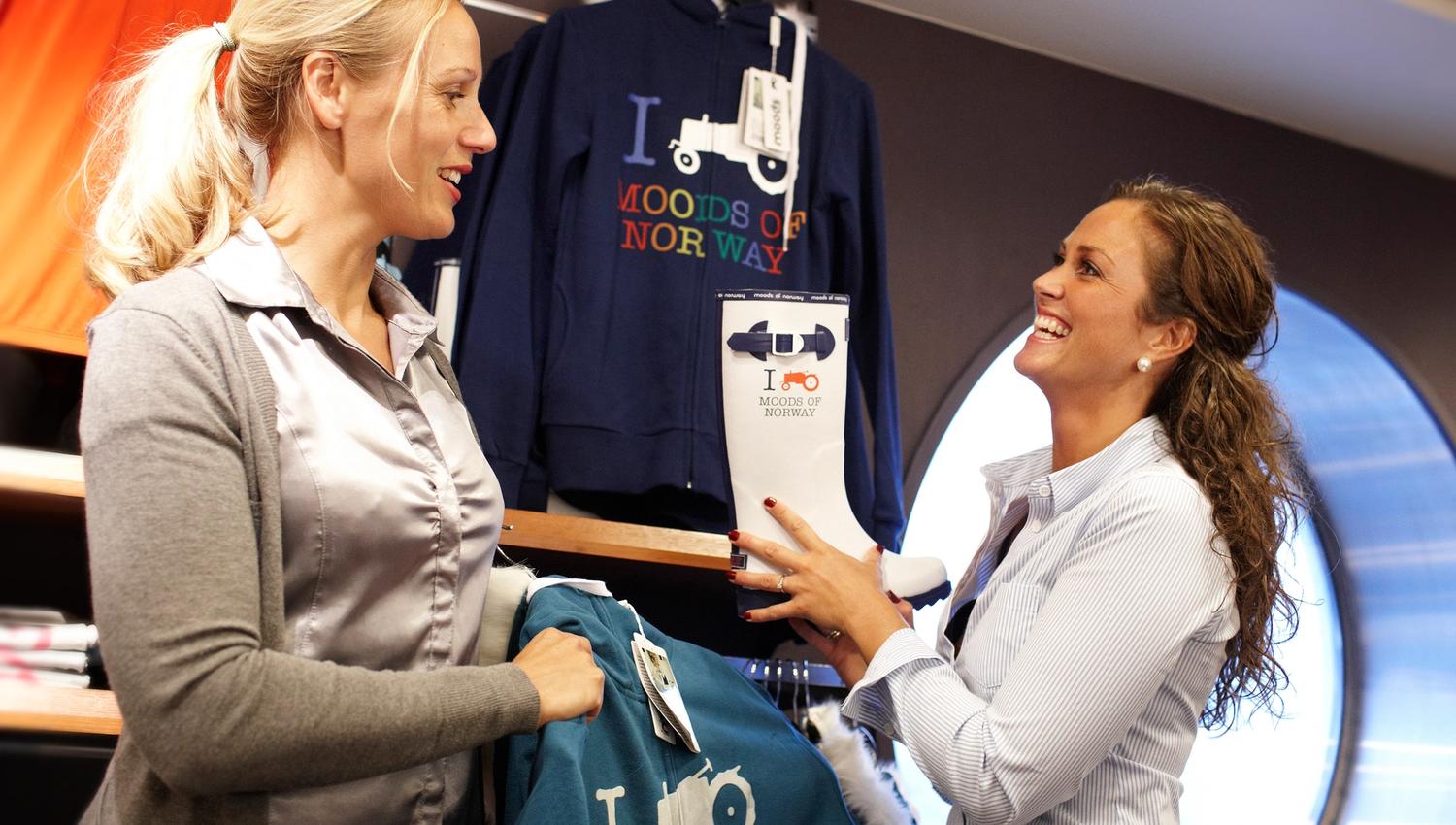 Shopping ombord på SuperSpeed