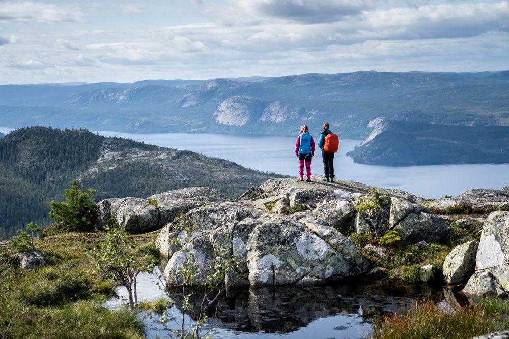 Hiking in Vrådal
