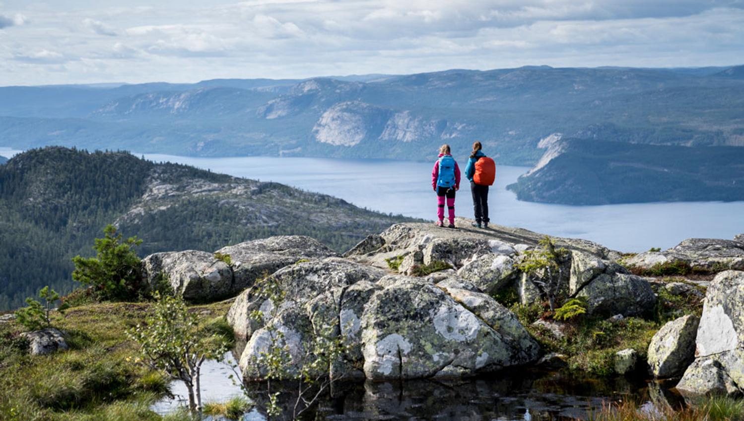 Hiking in Vrådal