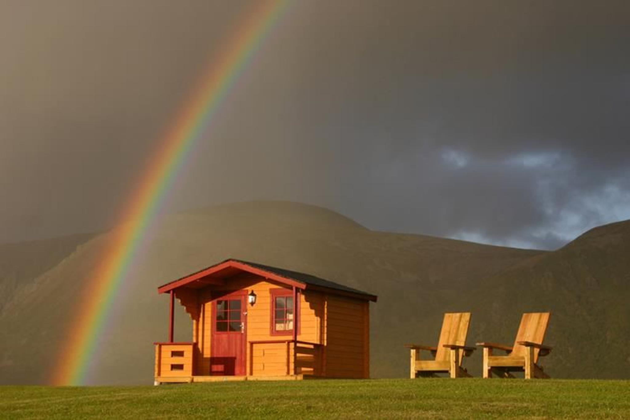 Hytte ved Stave Camping