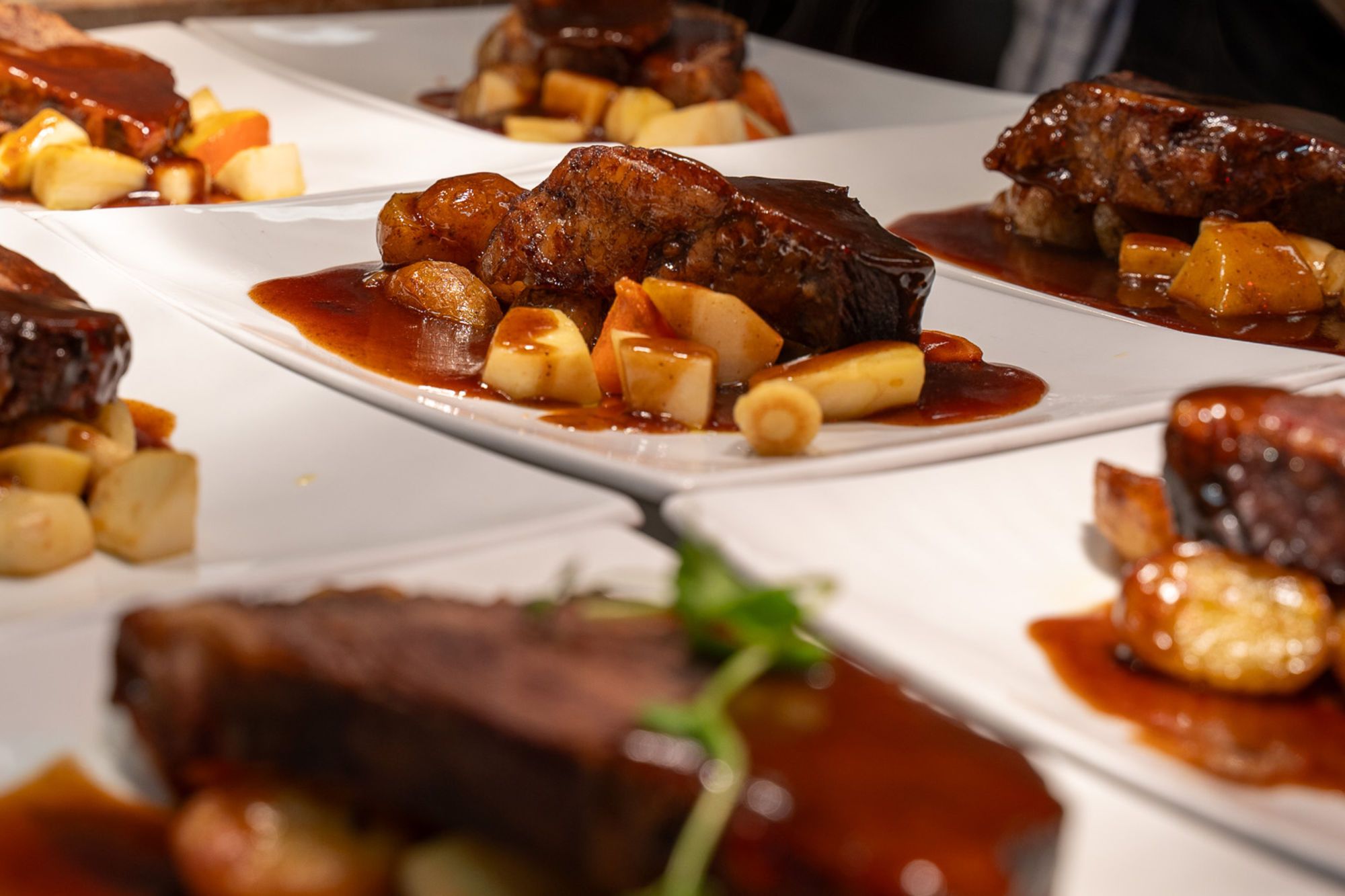 Tempting dinner dishes from Varde’s kitchen.
