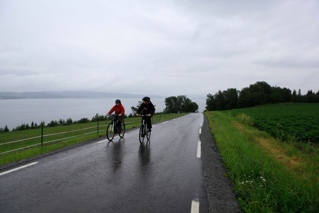 Sykkeltur Ytterøy rundt. Foto: Steinkjerfotografen