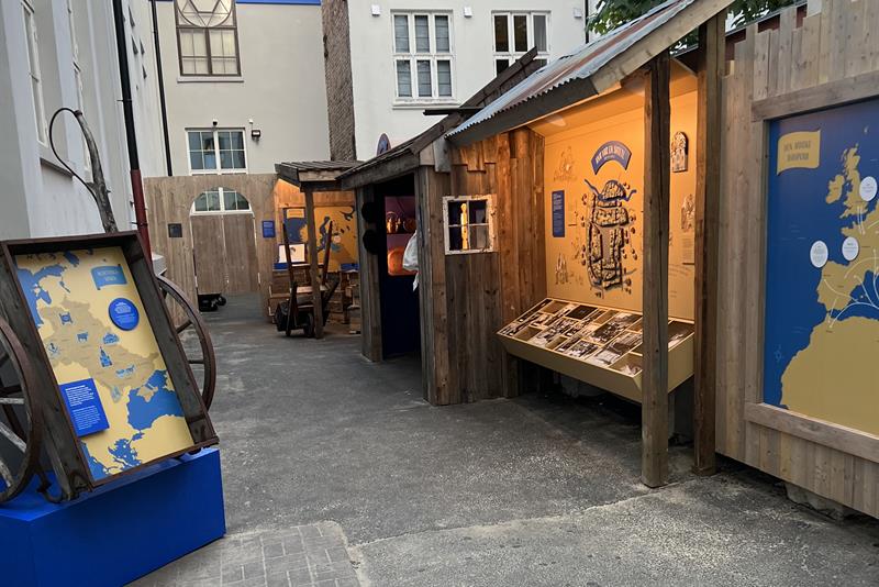 Outdoors exhibition