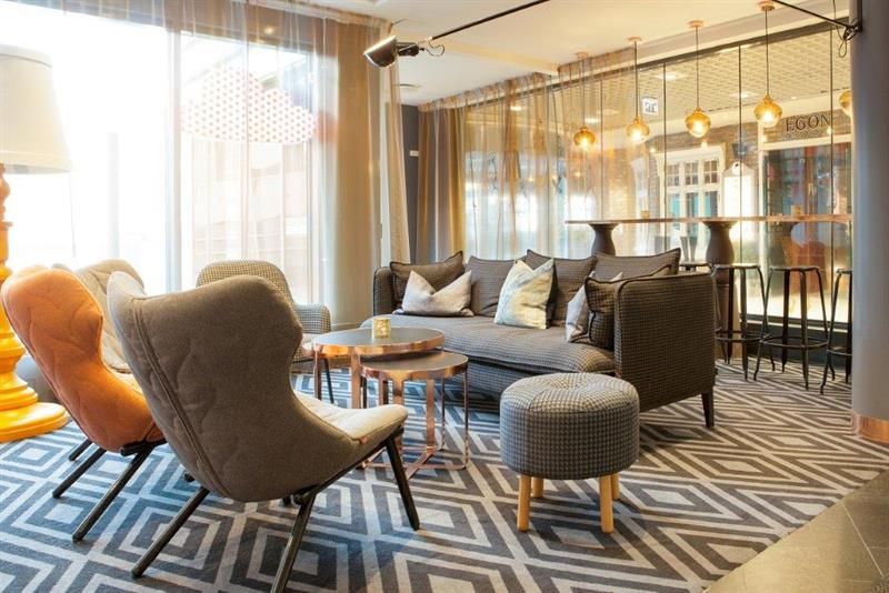 seating in the lobby
