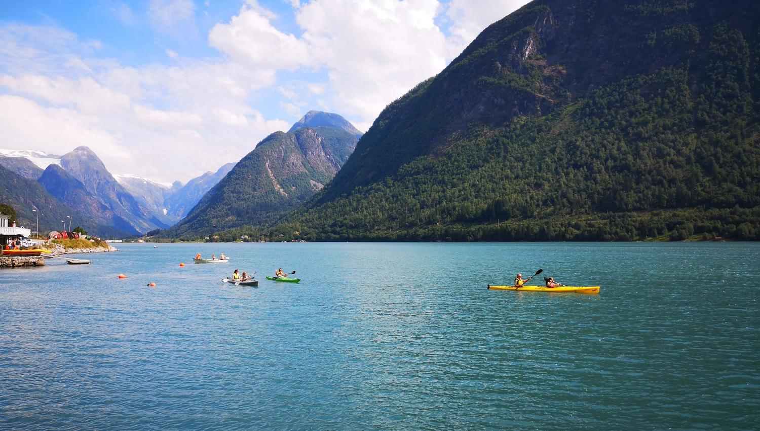 SUP/Kajakk Fjærland