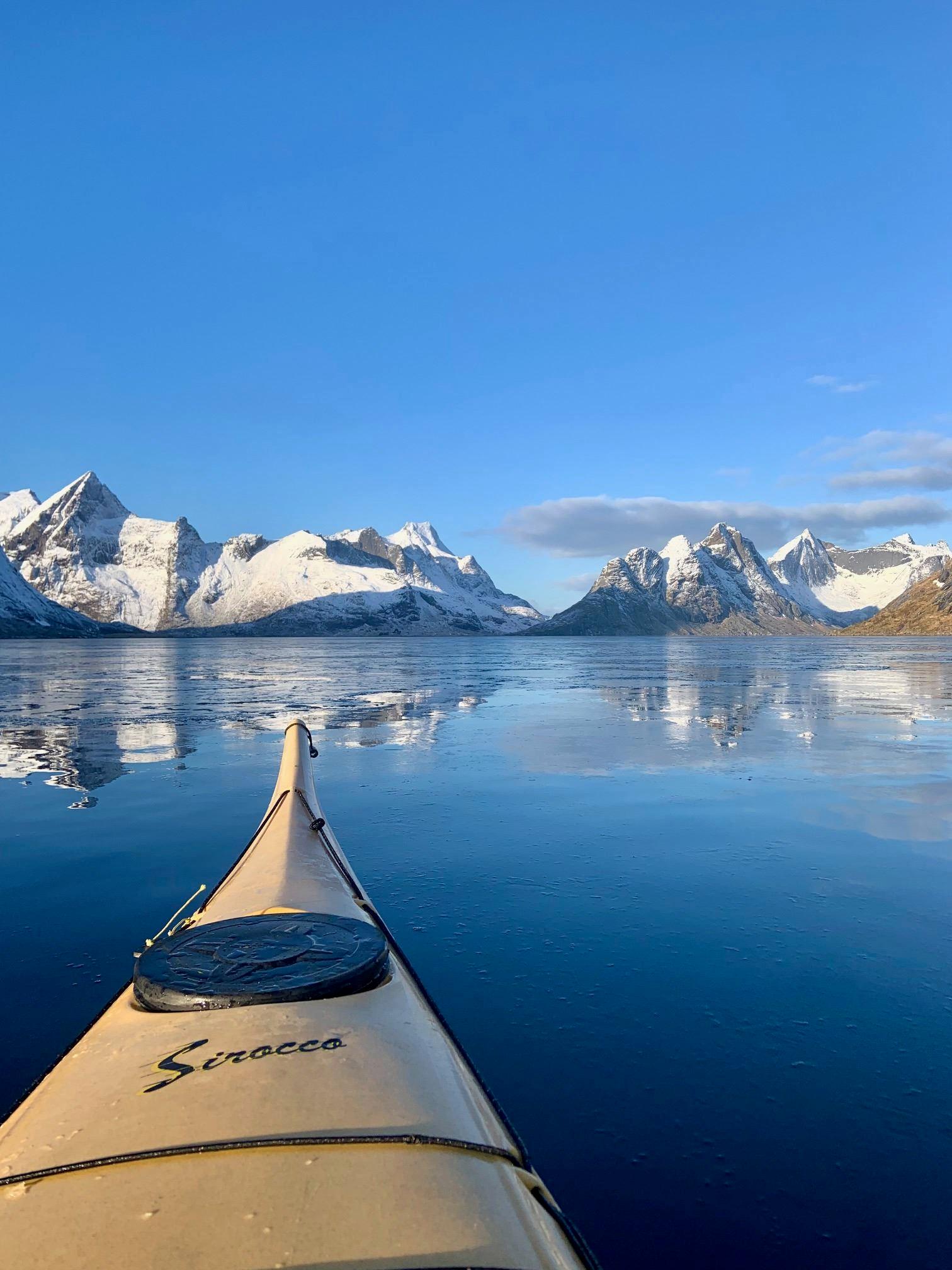 Winter kayak tour 2h