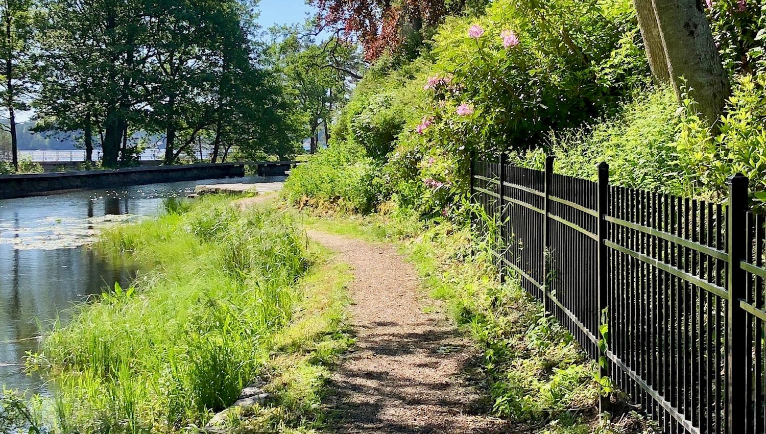 Kaldvell rekreasjonsområde Lillesand tursti