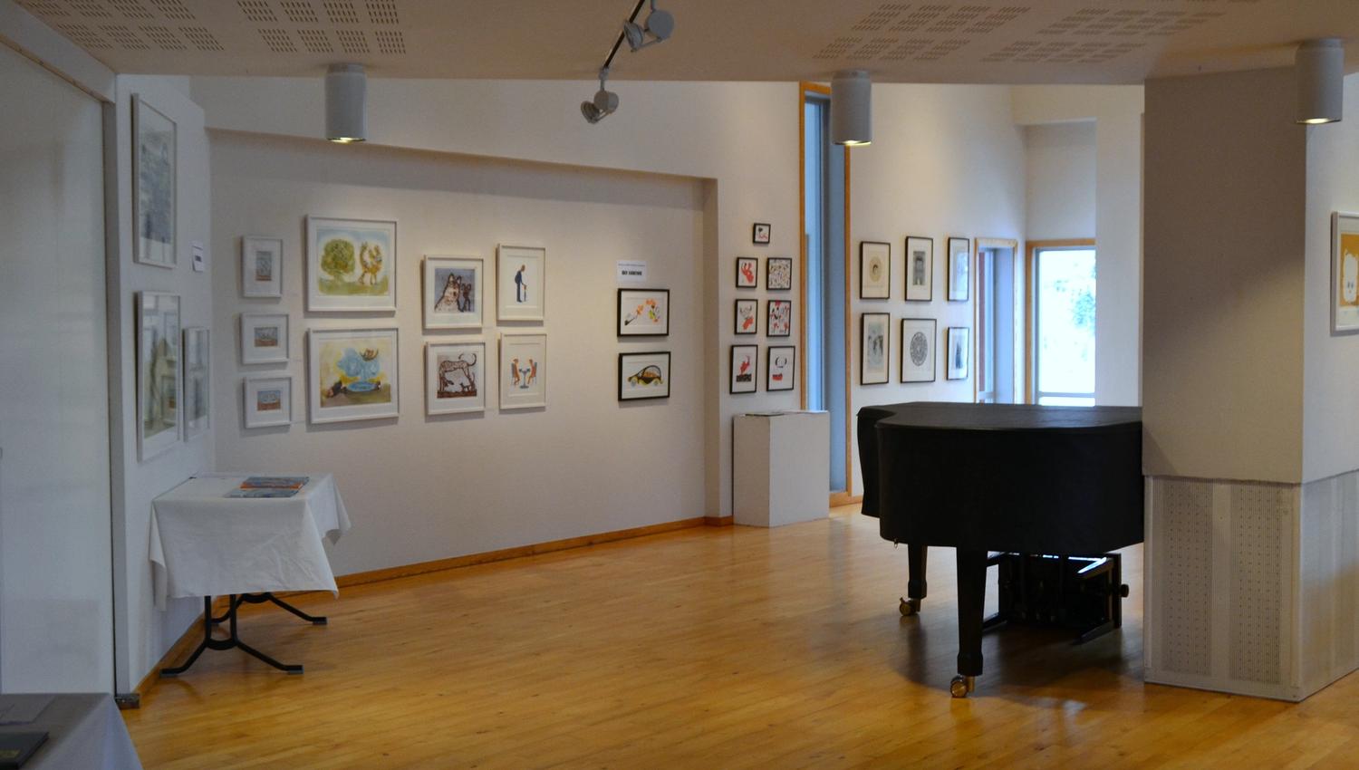Galleriet sett fra inngangen.