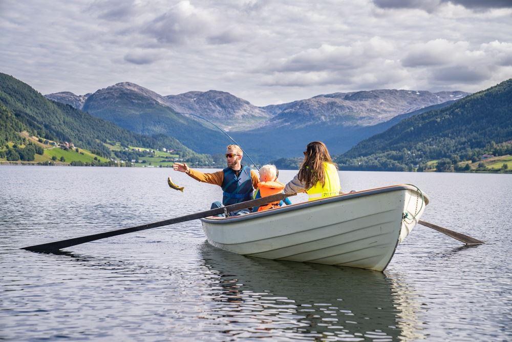 Family friendly trout fishing in freshwater