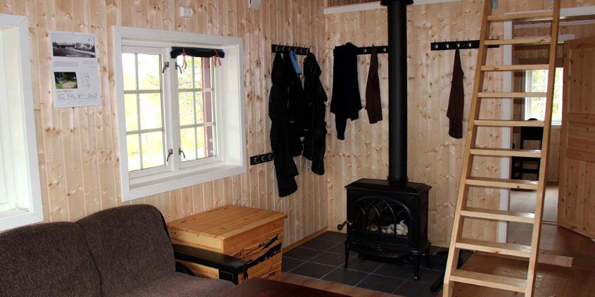 Andorsjøhytta livingroom