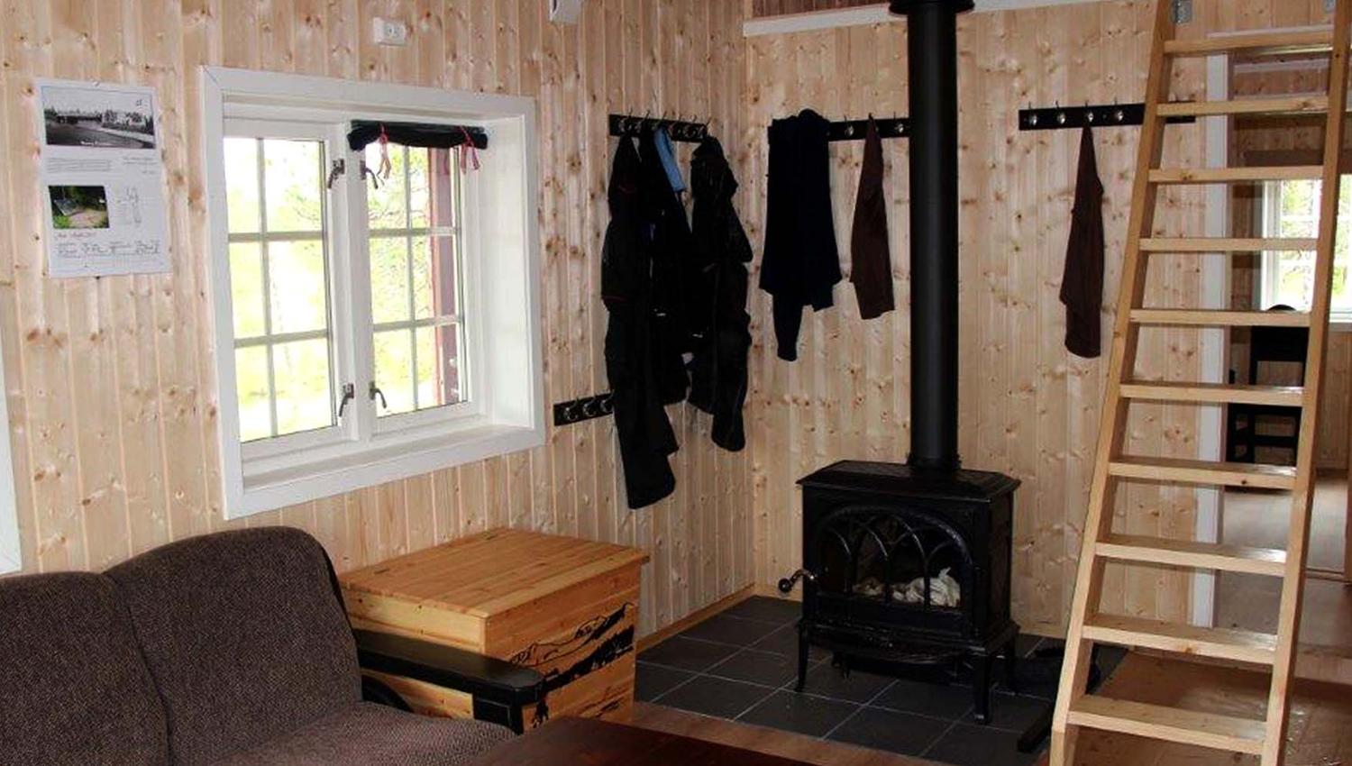 Andorsjøhytta livingroom