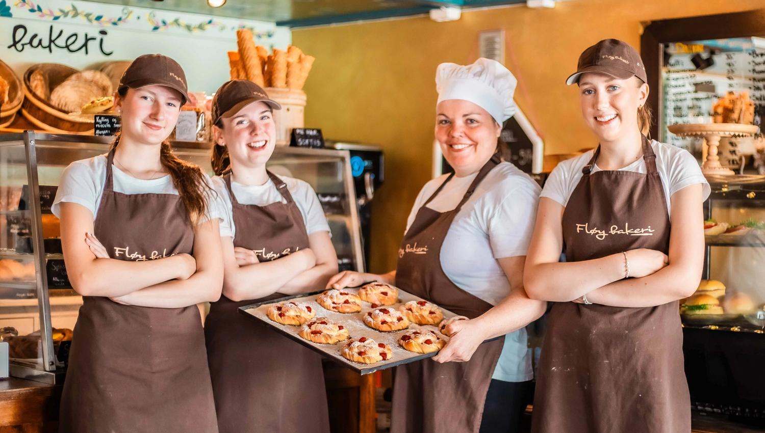 Artisanal baking with local ingredients and authentic atmosphere at Fløy Bakeri in Hardanger.