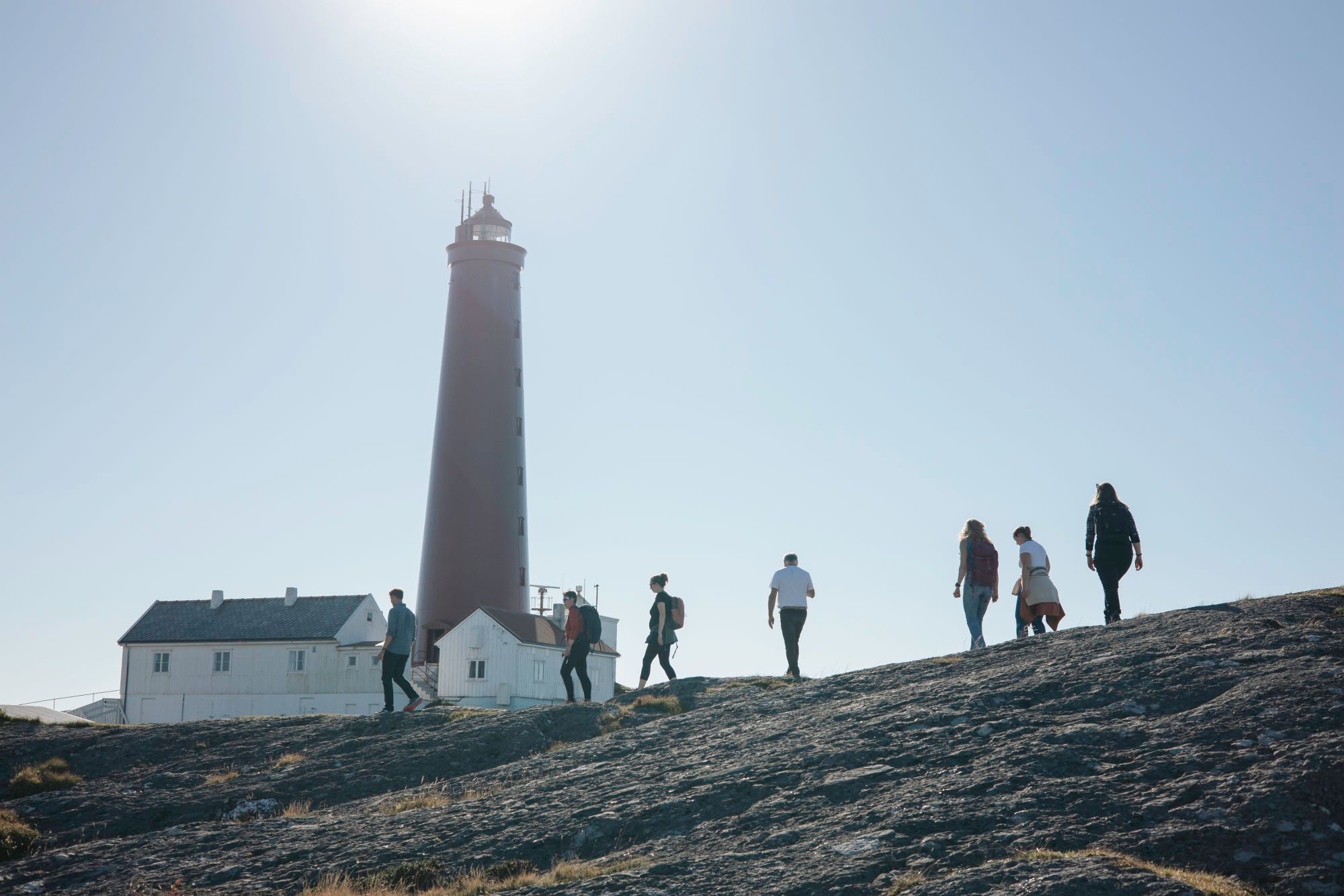 You’ll enjoy spectacular views all around on Utvær