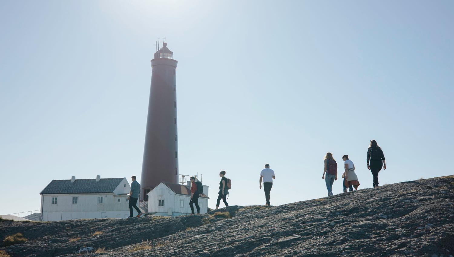 You’ll enjoy spectacular views all around on Utvær