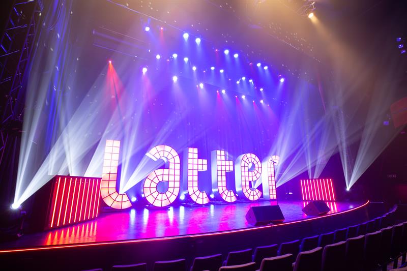 The main stage.