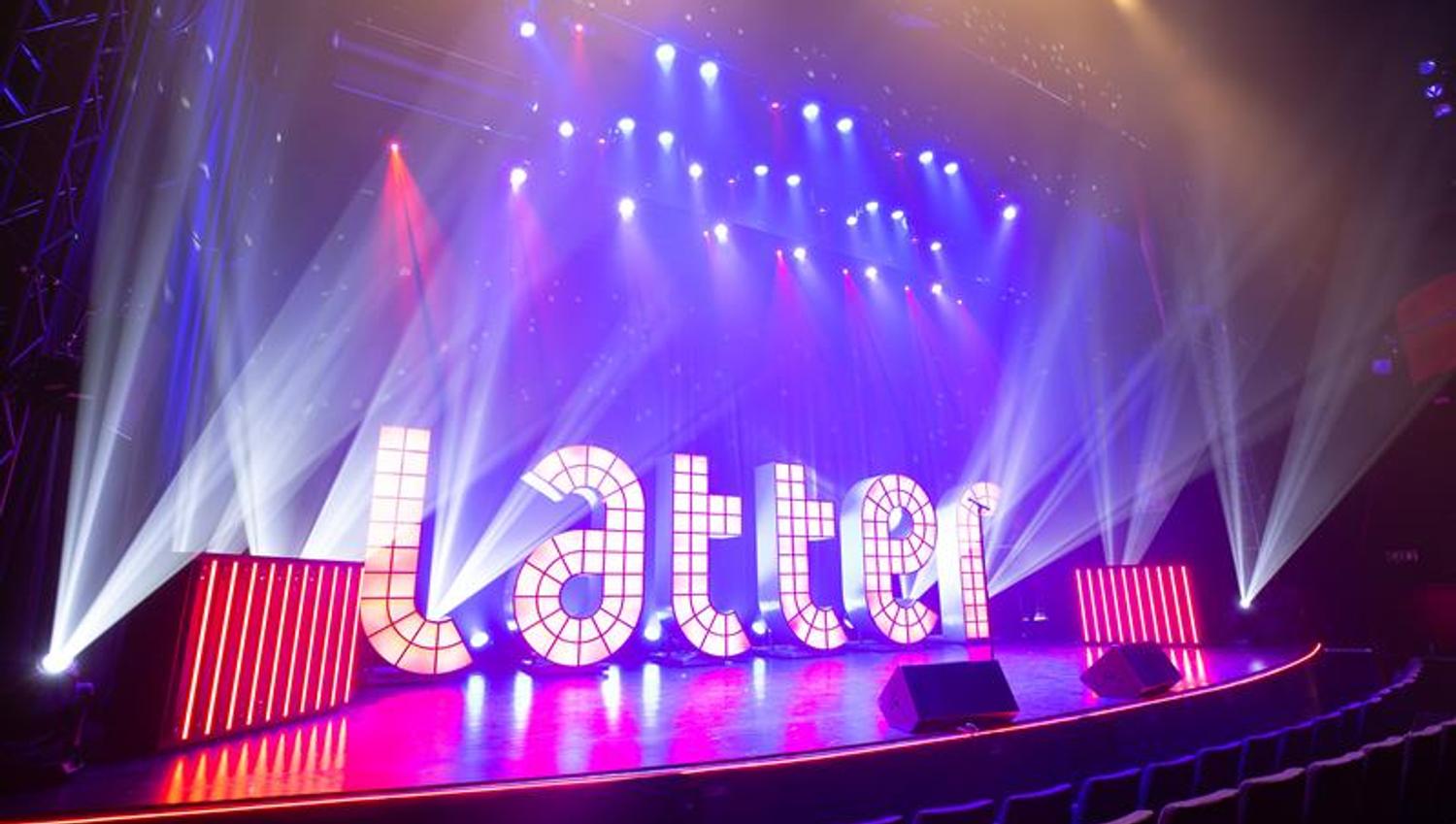 The main stage.