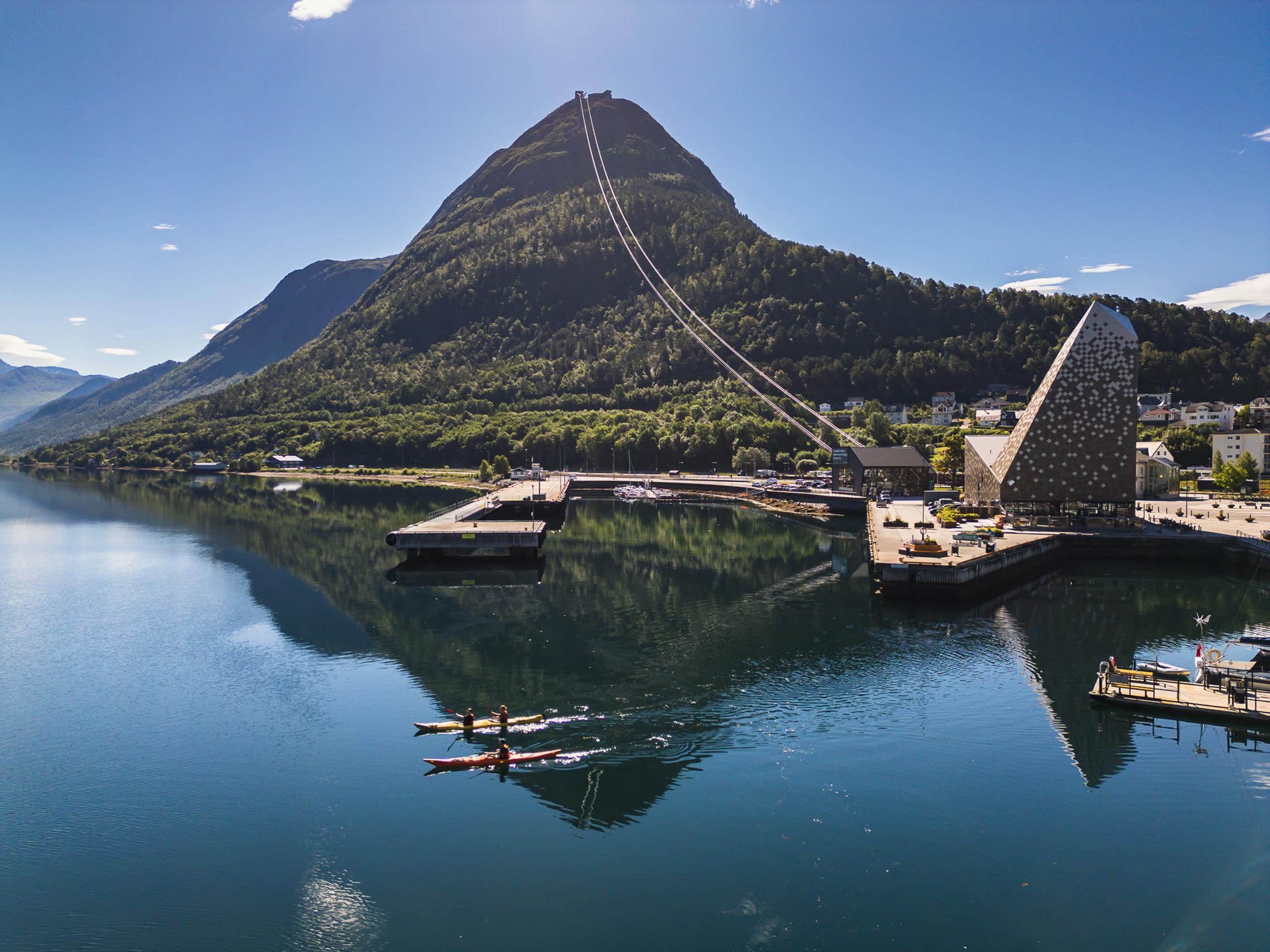 3-Stündige Geführte Kajaktour in Åndalsnes mit Uteguiden