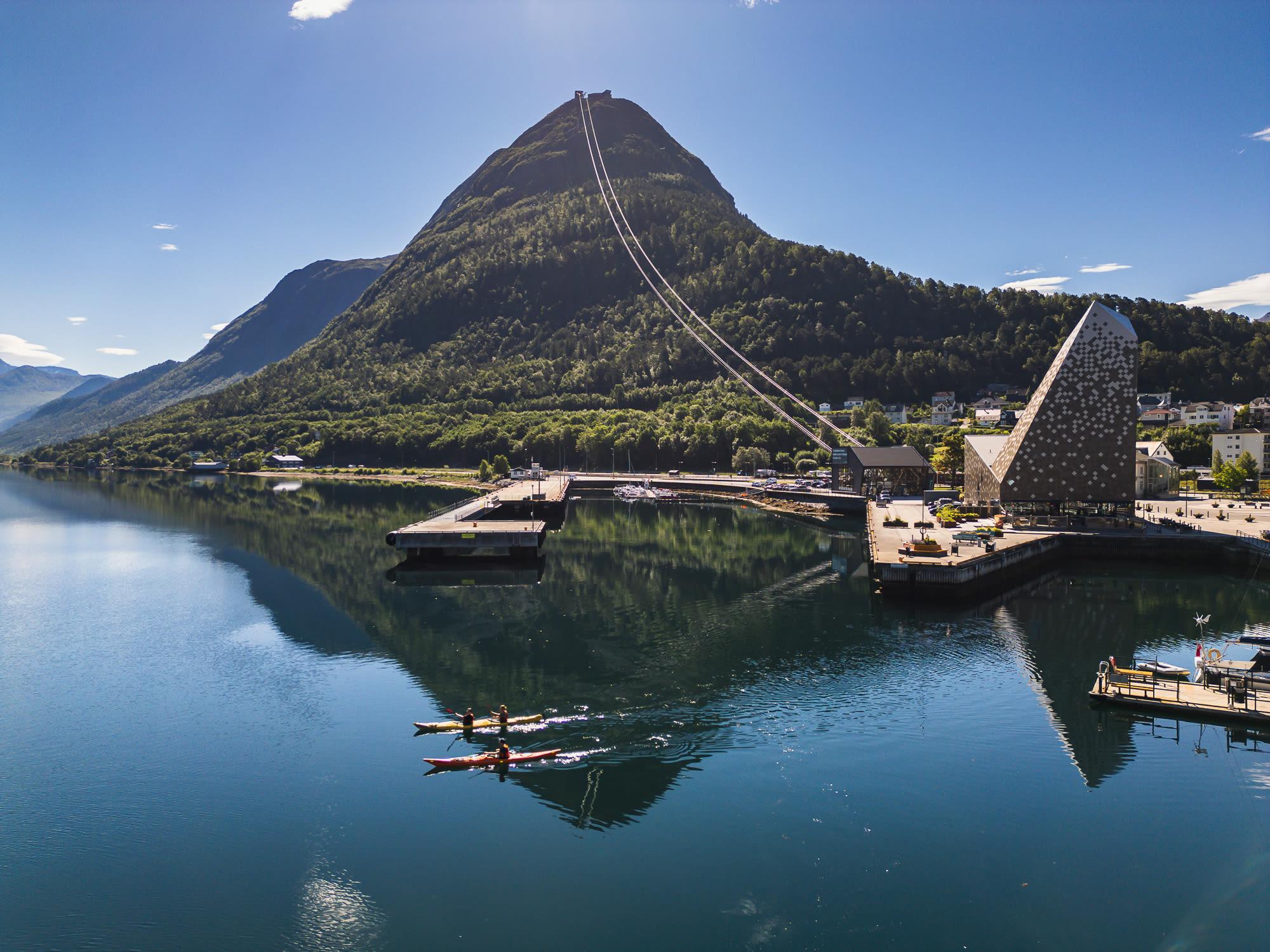 3-timers kajakktur i Åndalsnes med Uteguiden