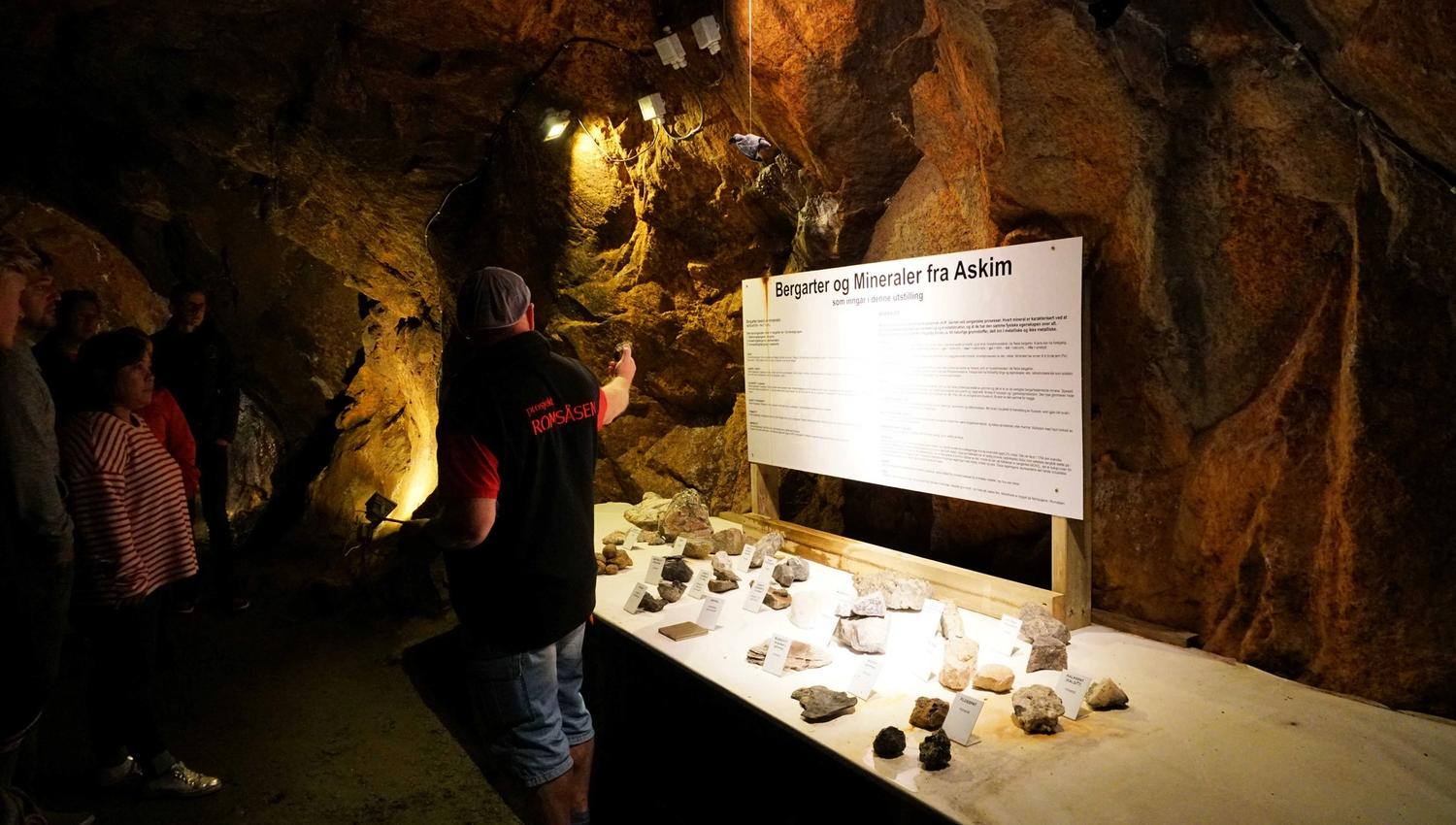 exhibition in the mines