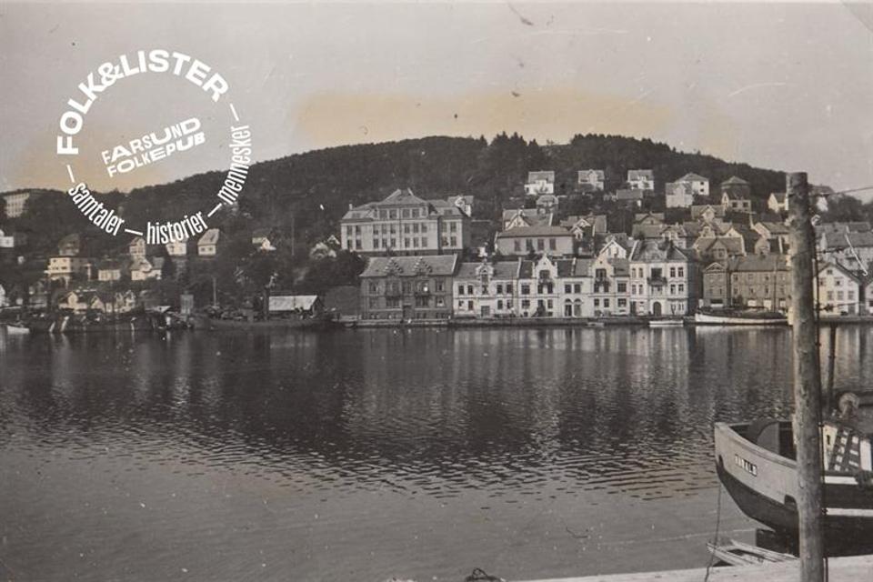 Farsund During the War – Through German Cameras