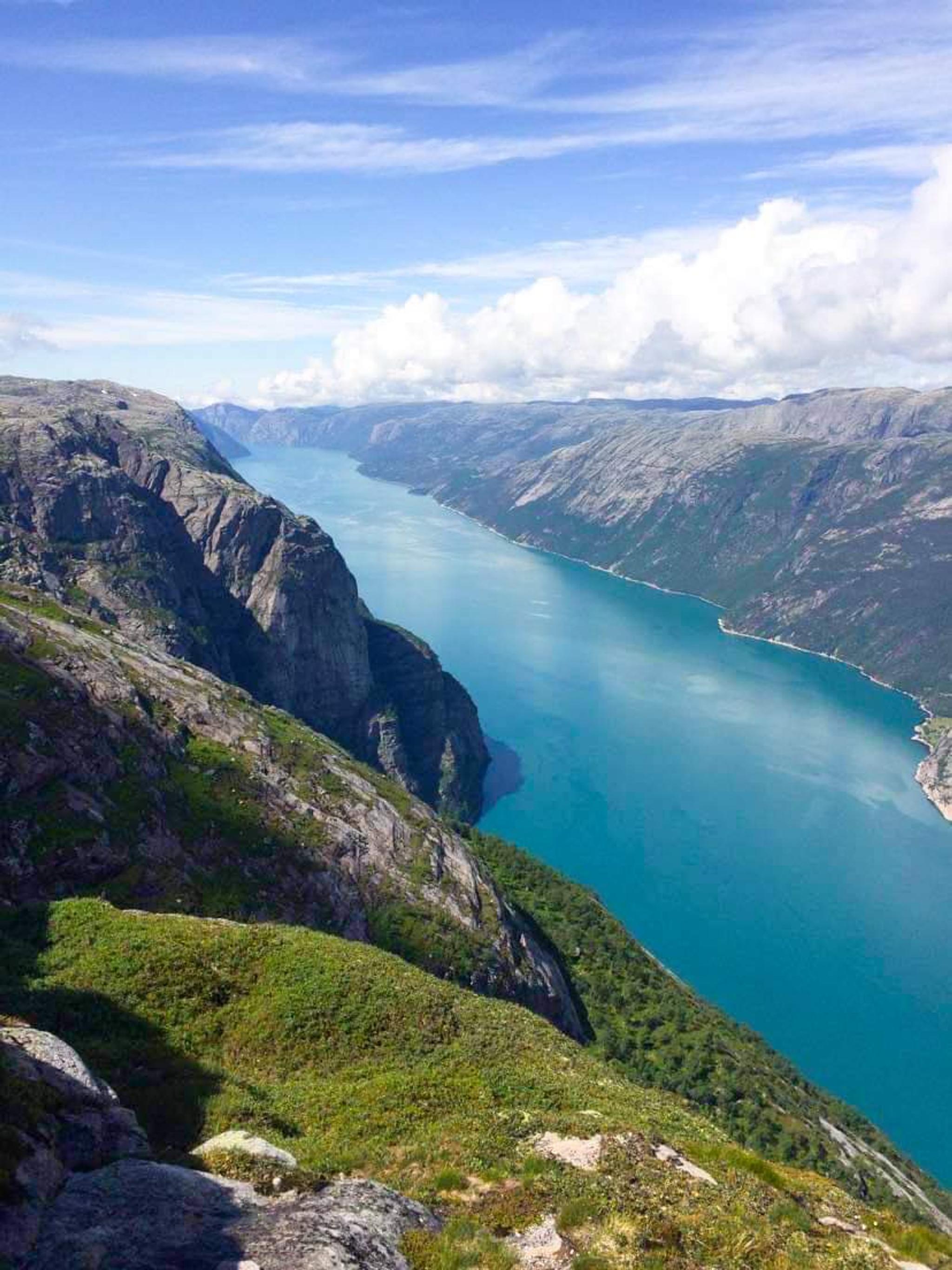 Lysefjorden Ut