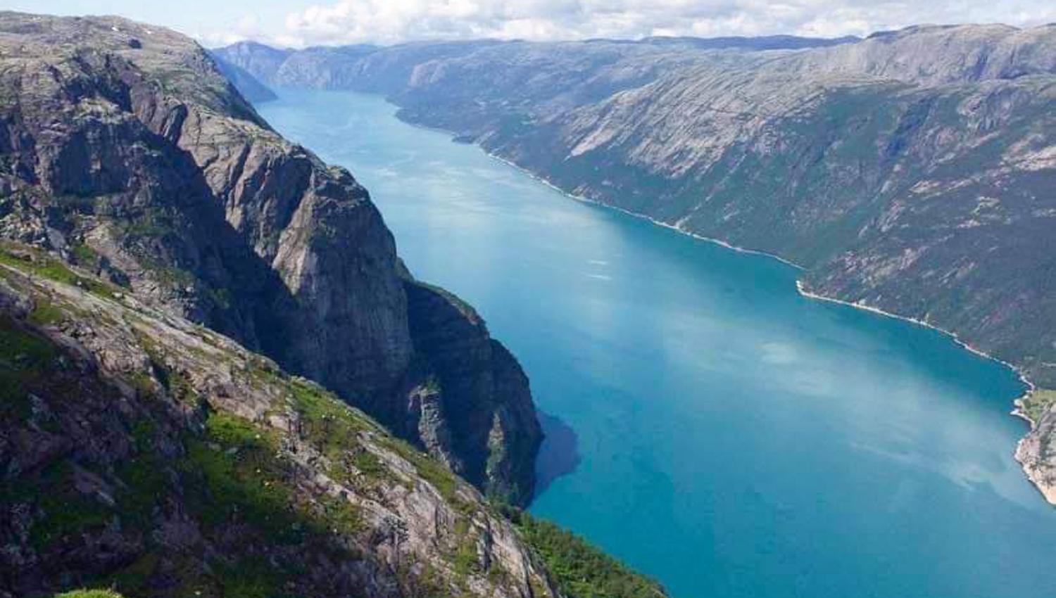 Lysefjorden Ut