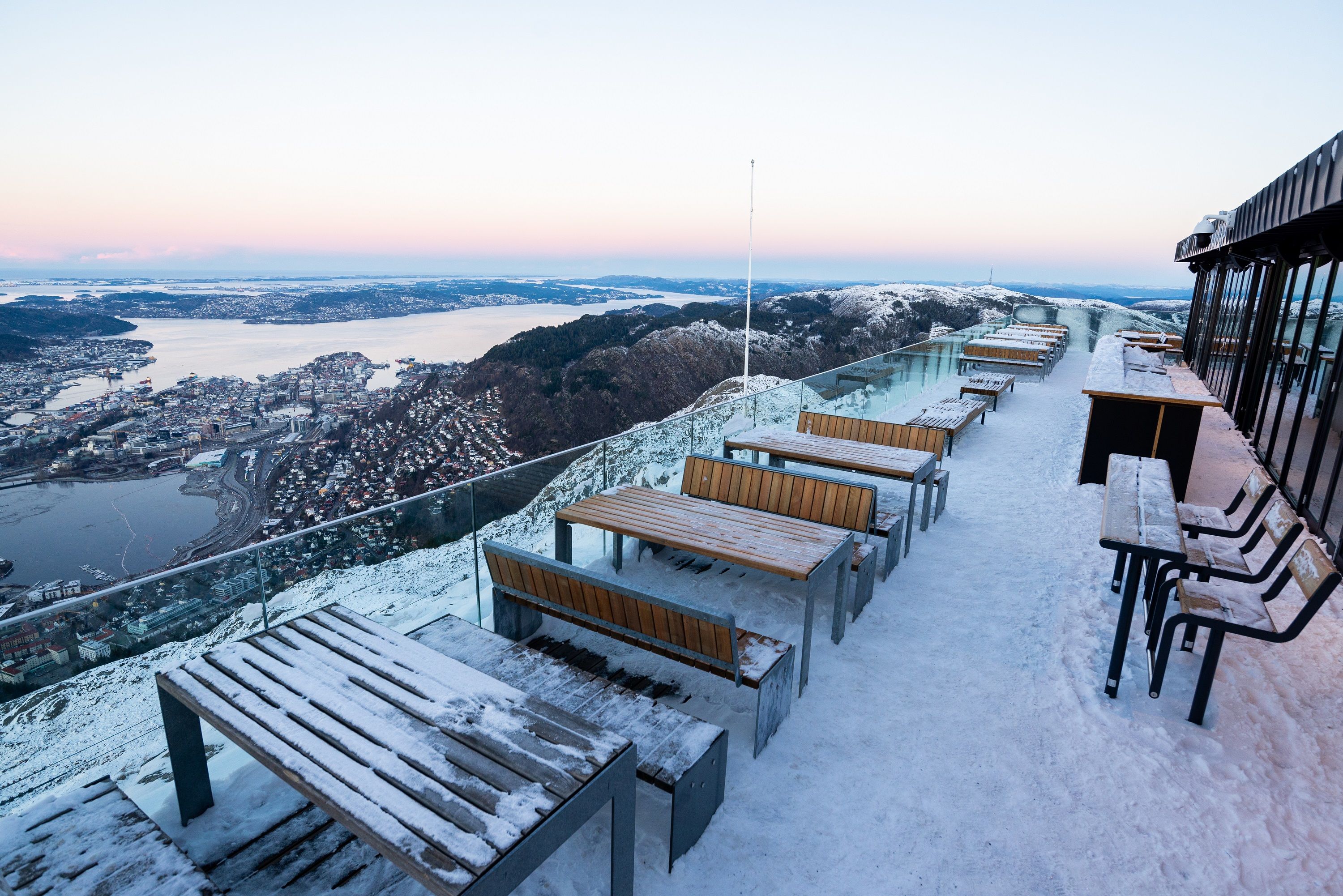 Winter at Mount Ulriken