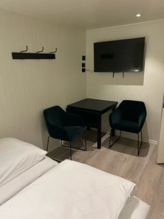 bedroom with TV