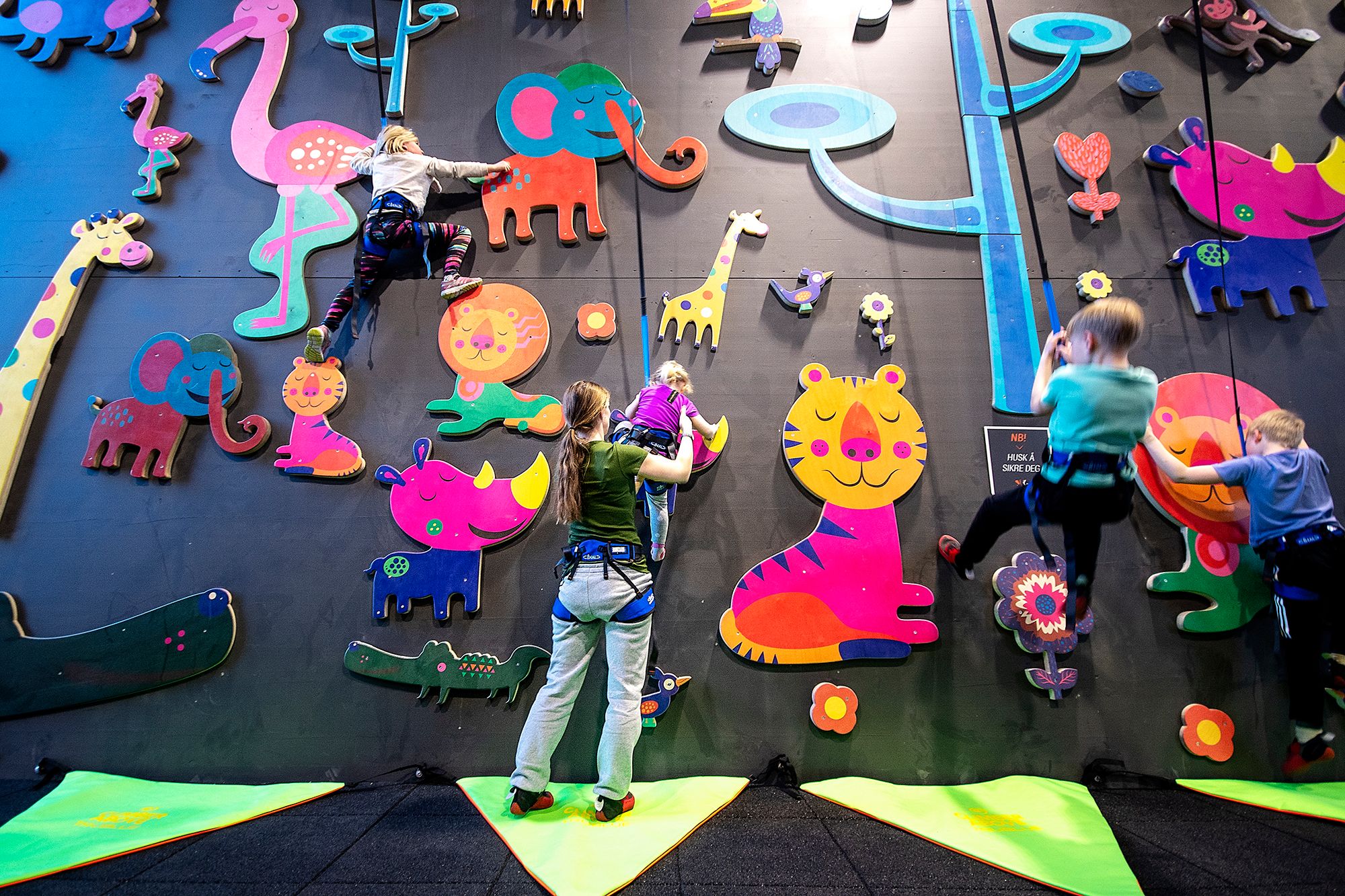 Children's climbing