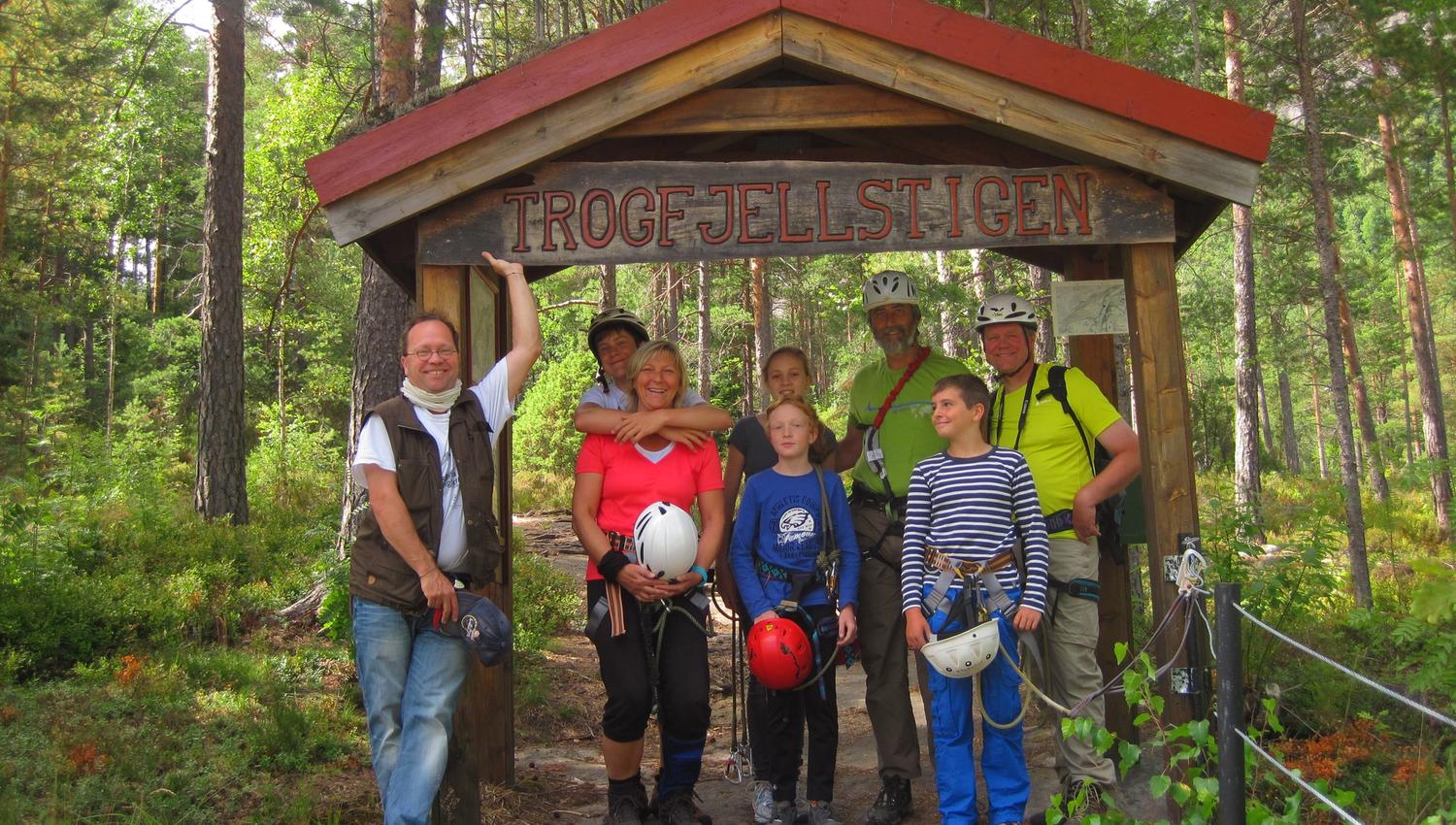 Visit Wilderness via ferrata starten