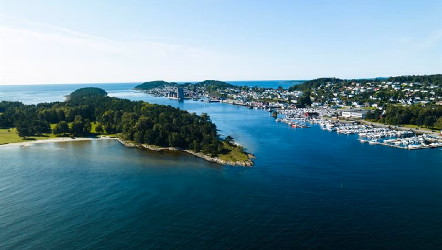 island Langøya near Langesund
