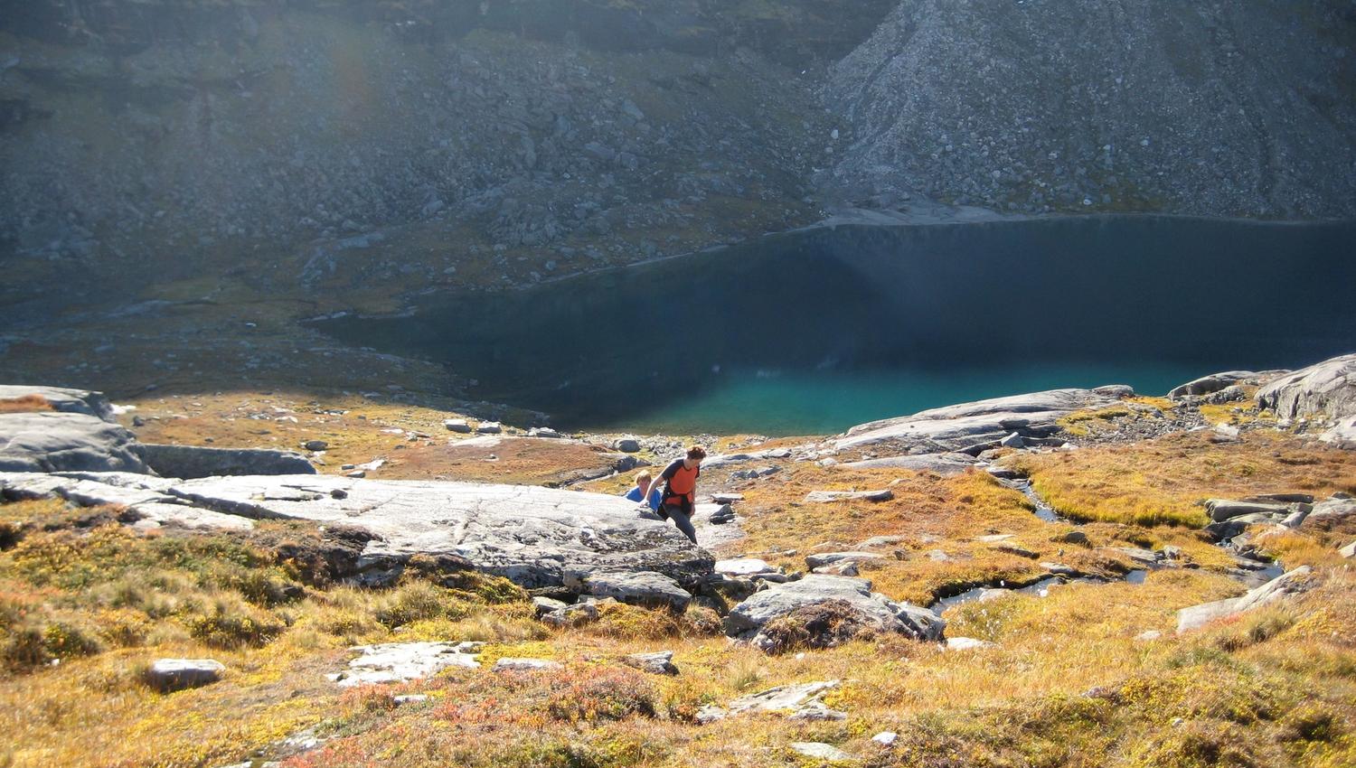 Oppstigning Grønnvannet