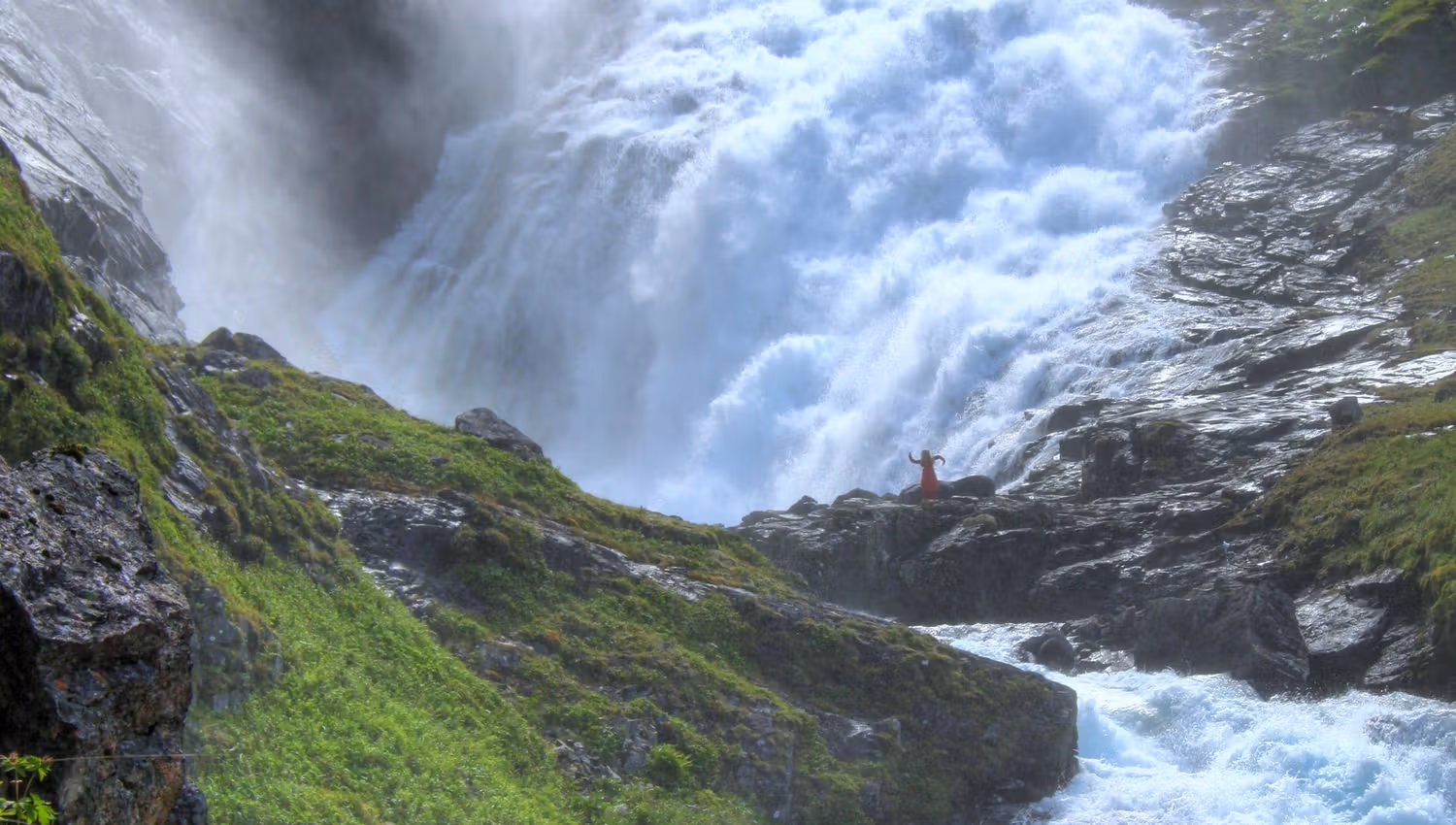 Kjosfossen, Flåmsdalen