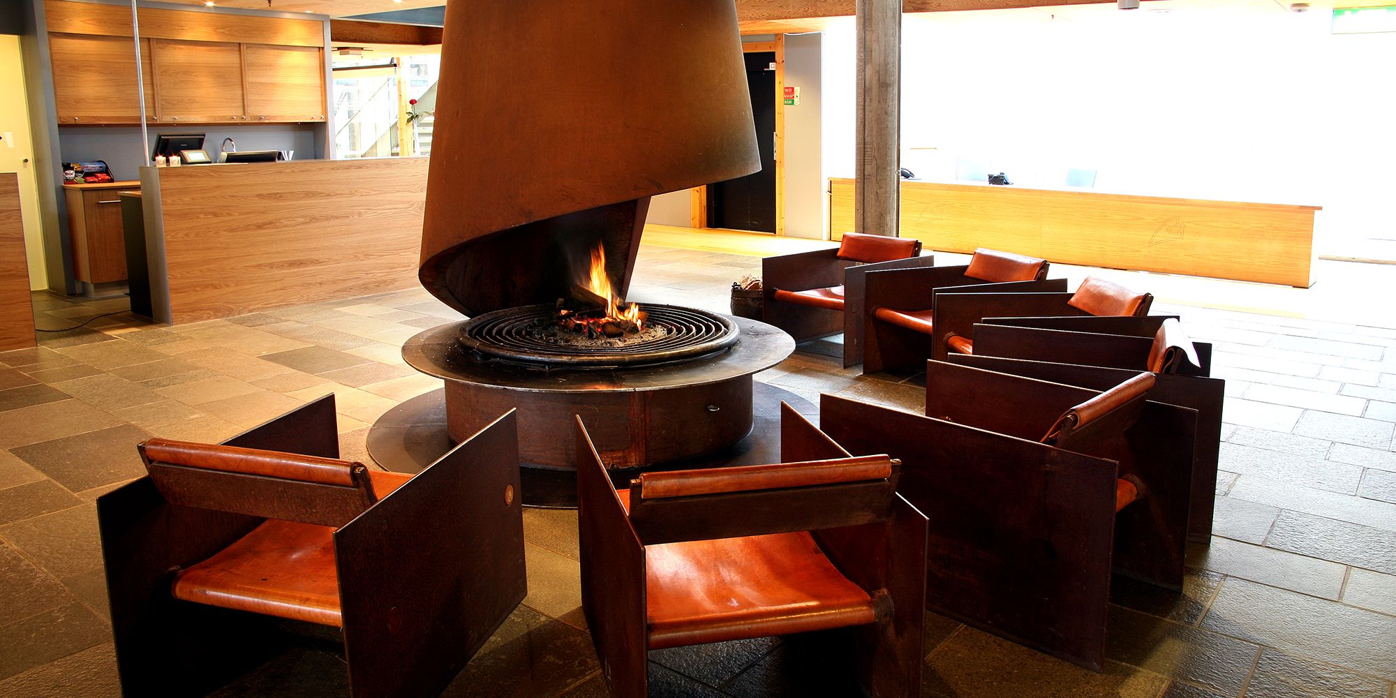 Stiklestad Hotell - the lobby