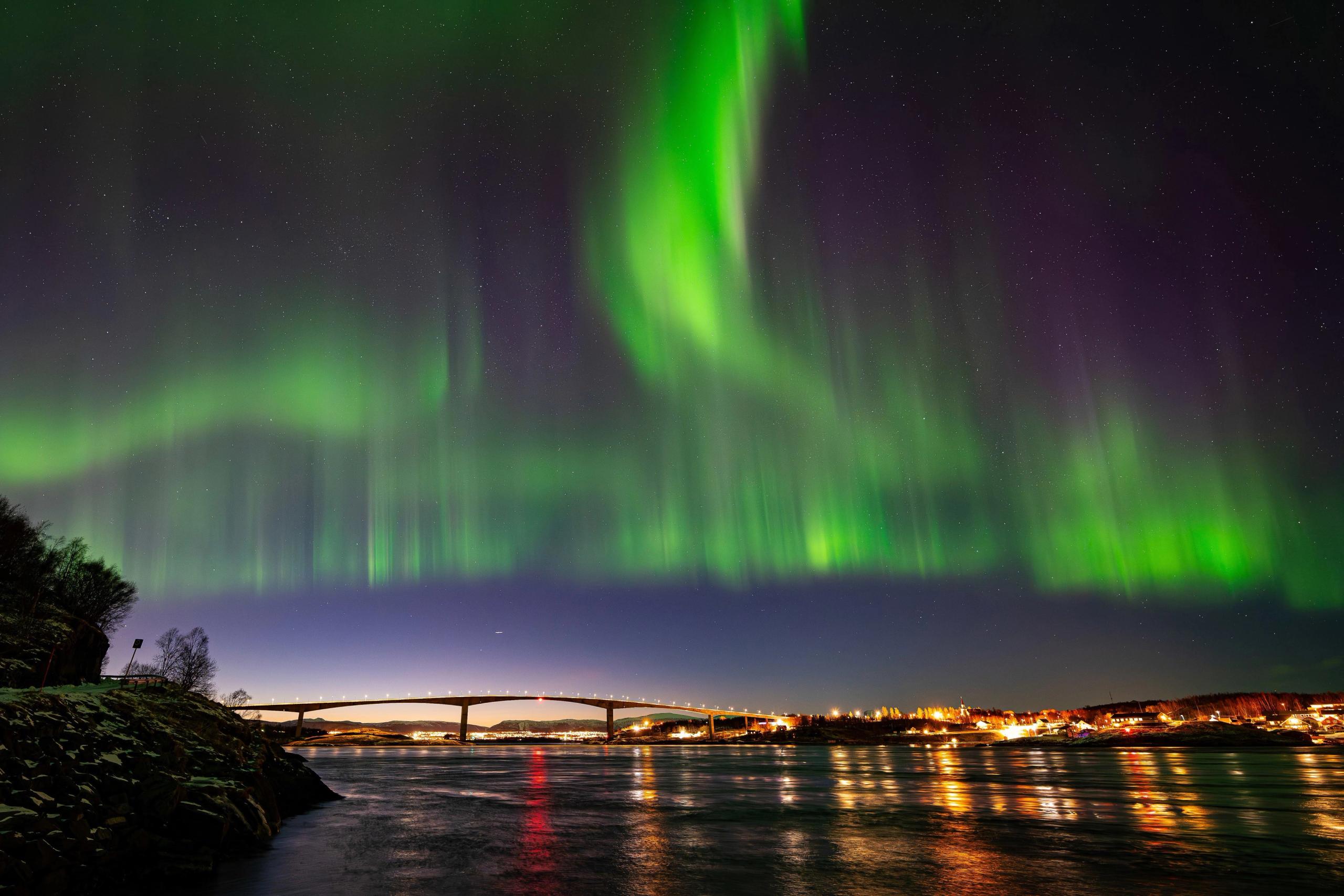 Guided Northern Lights safari from Bodø