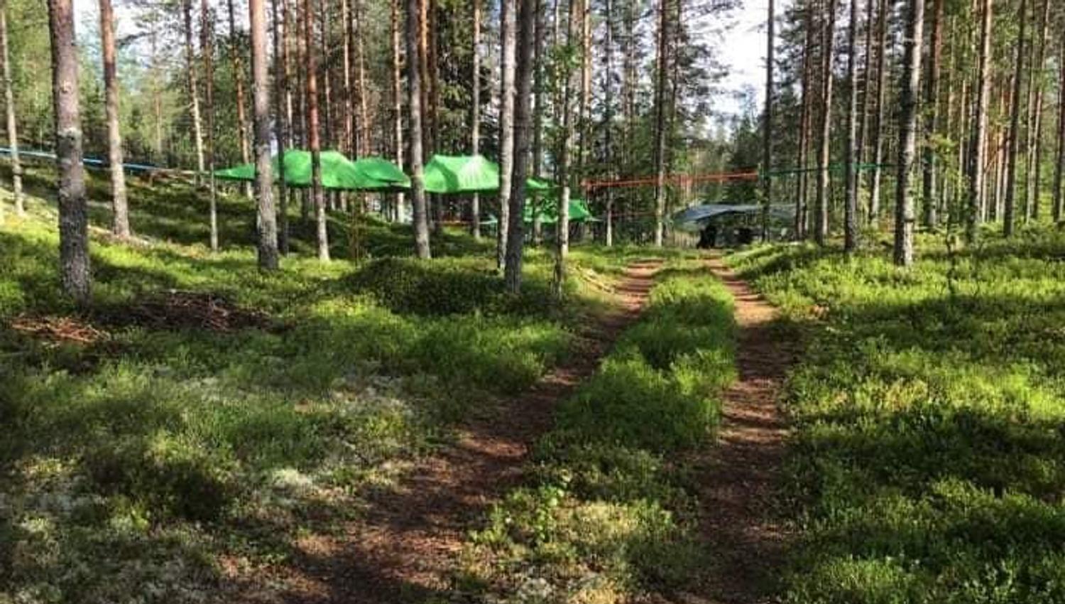 Overnatting i tretelt