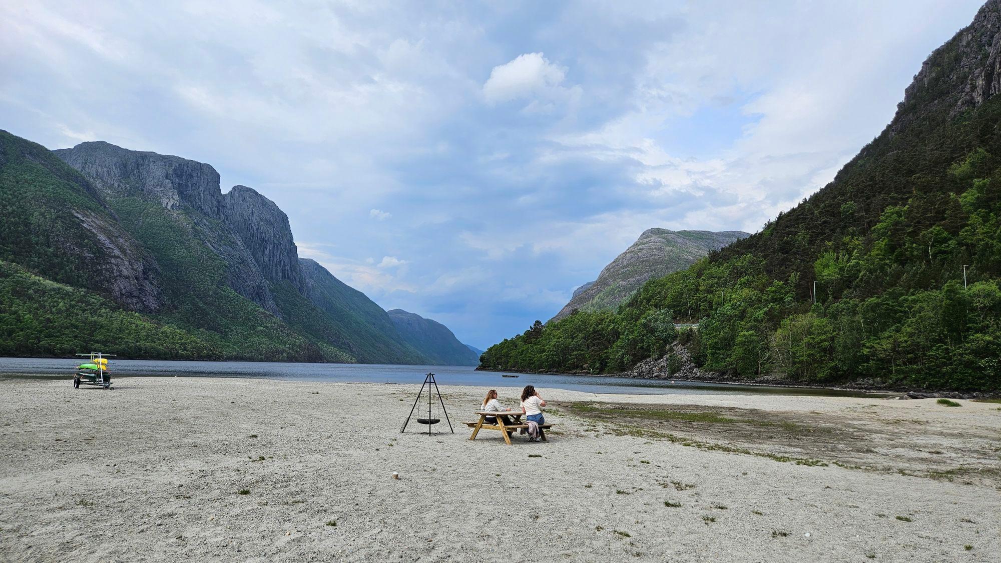 Tysdal camping, near Preikestolen
