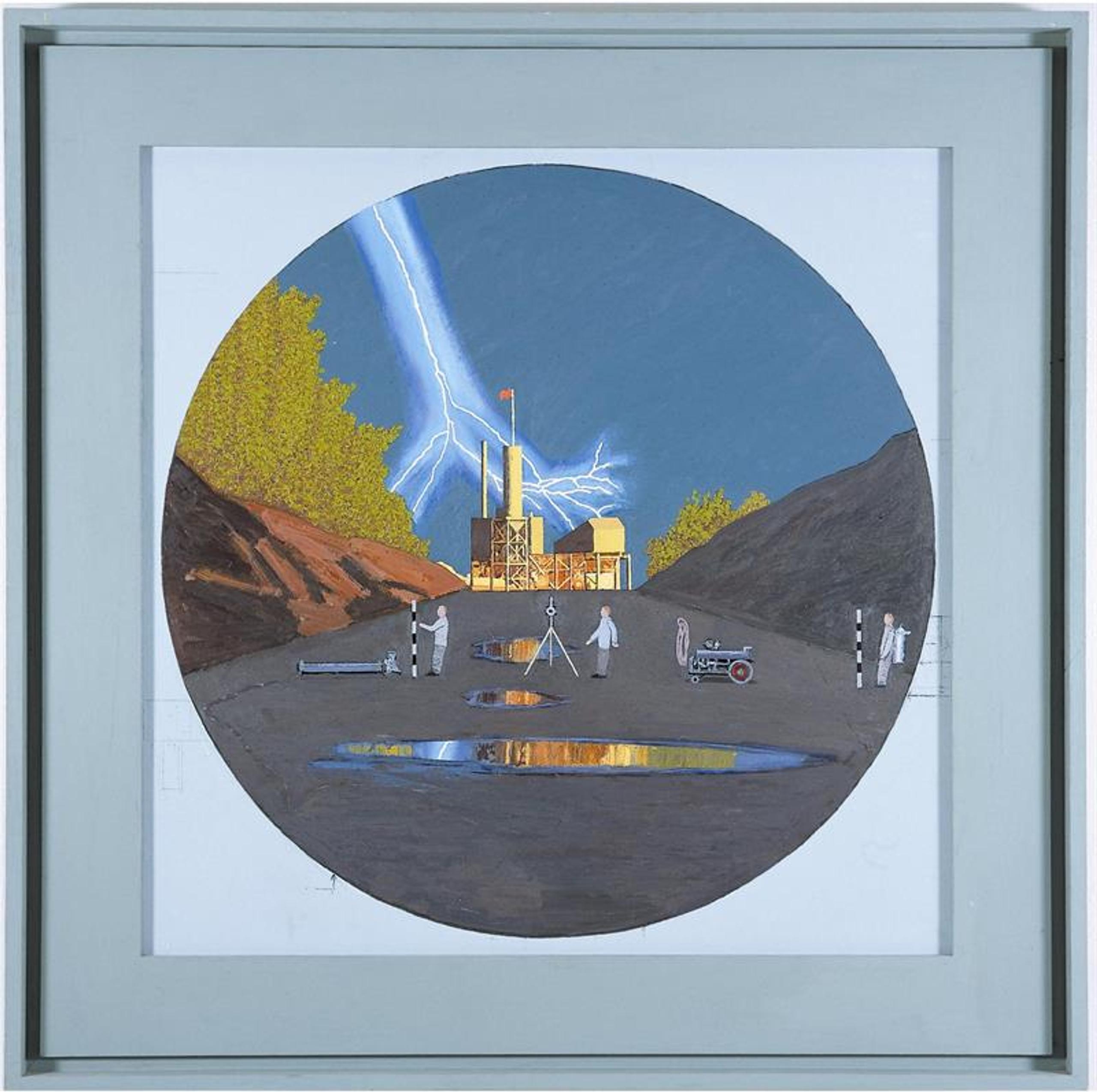 Leonard Rickhard, Lynnedslag, Asfaltverket, 2004. Sørlandssamlingen. © Leonard Rickhard / BONO
