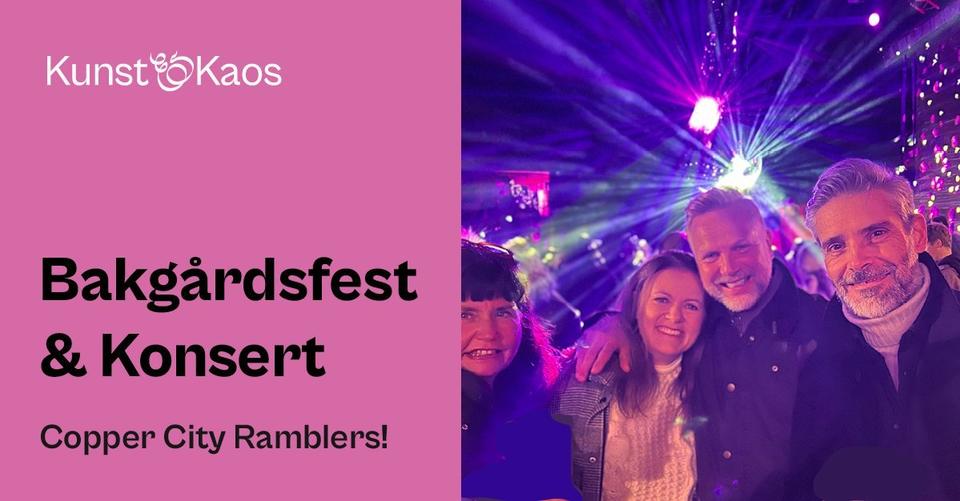 Backyard Party & Concert at Kunst & Kaos