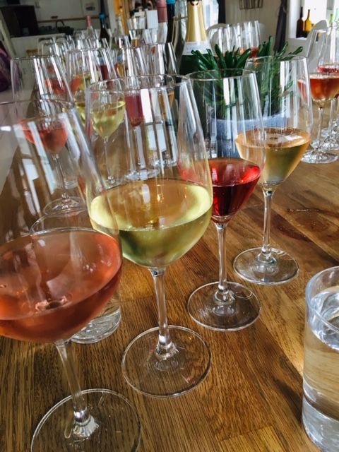 Glass of wine